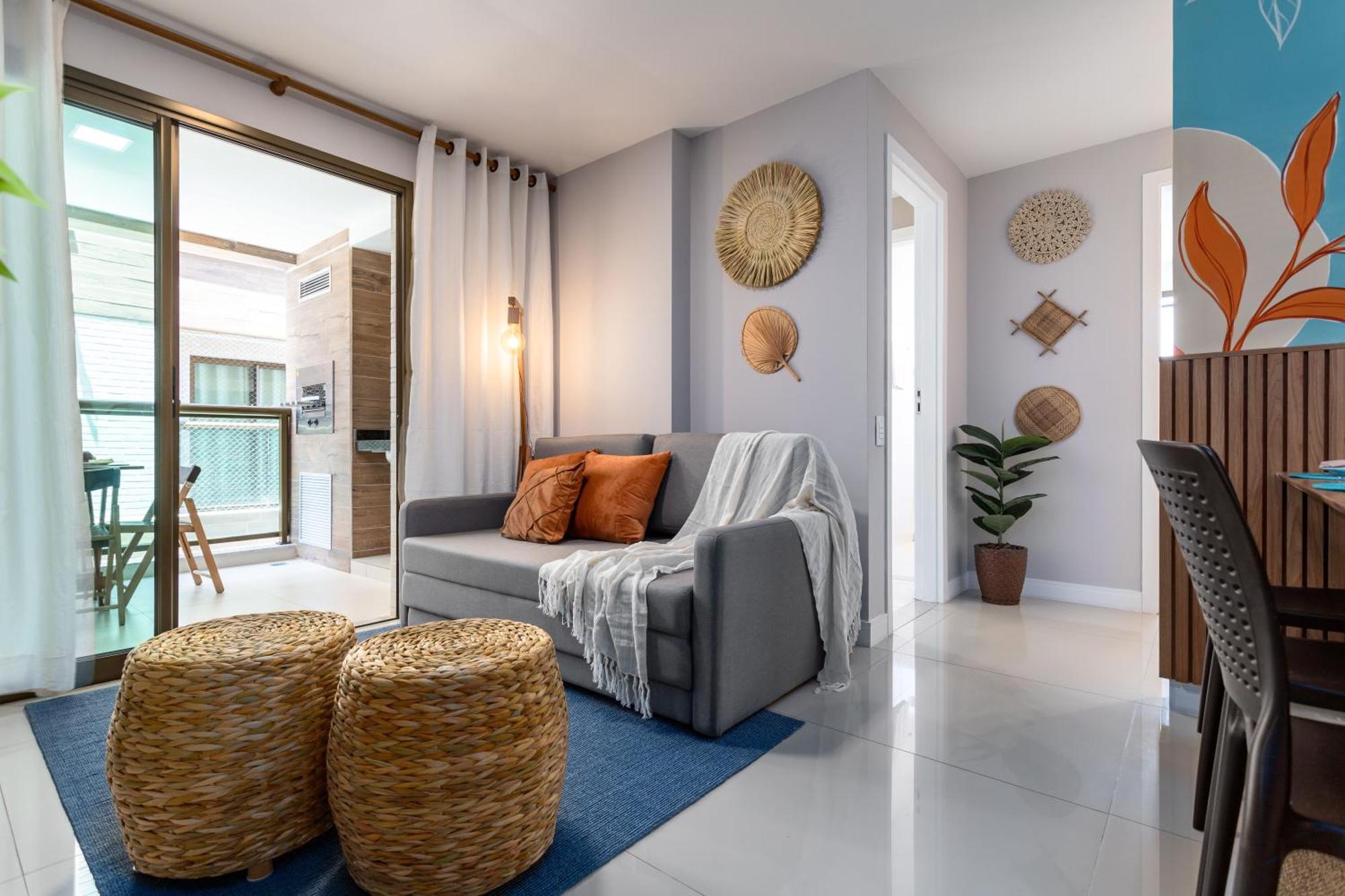 Apartment Dos Anjos Club Condo: 2br, Pool, 24/7 Security *