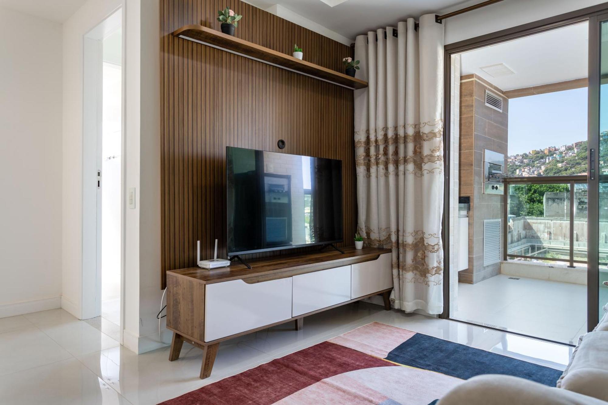 Apartment Dos Anjos Club Condo: 2br, Pool, 24/7 Security *