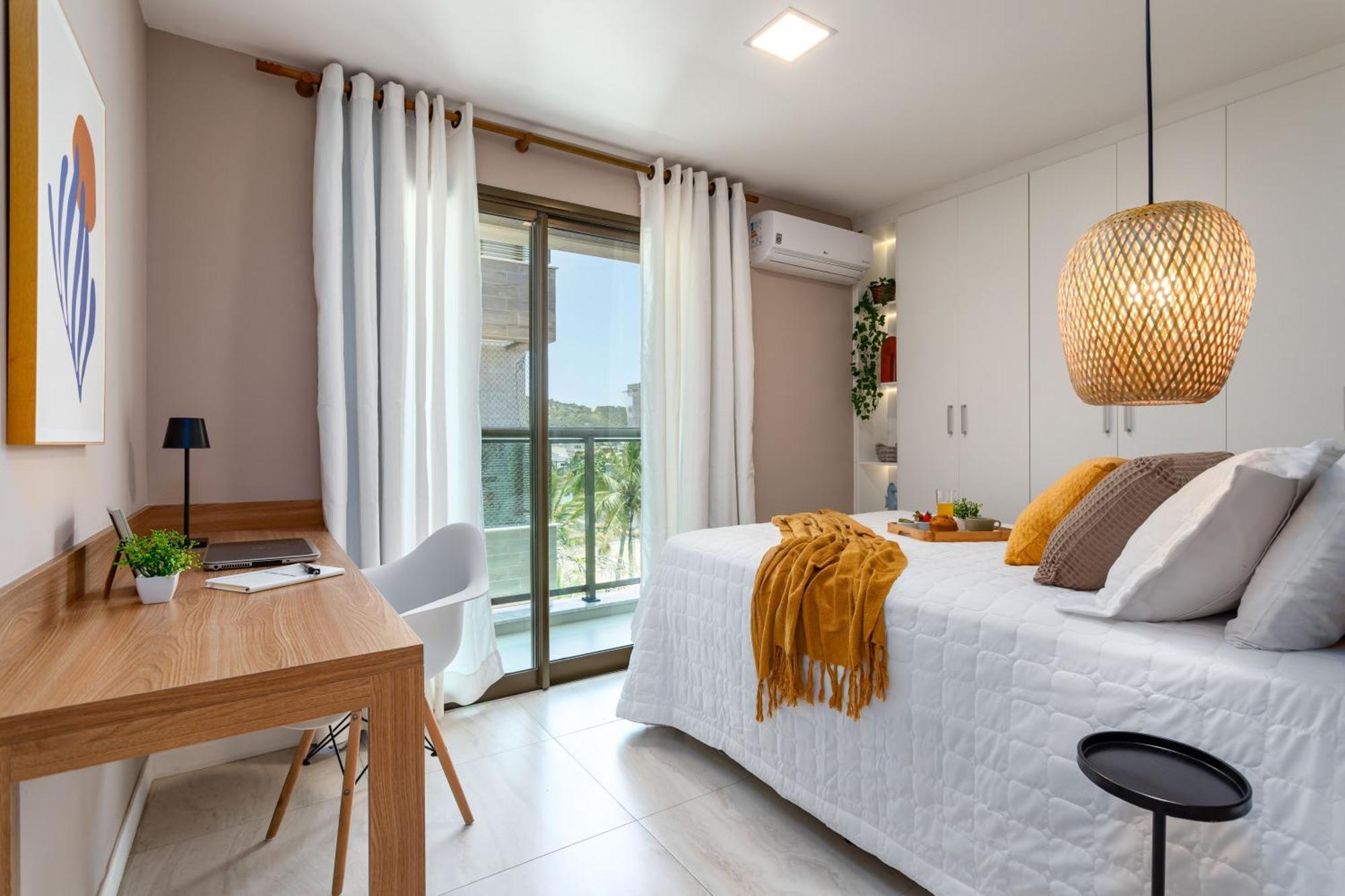 Apartment Dos Anjos Club Condo: 2br, Pool, 24/7 Security *